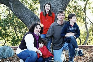Doug and Kristin with their three children